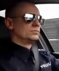 Policjant śpiewająco przypomina pod jaki numer należy dzwonić. Nagranie podbija sieć