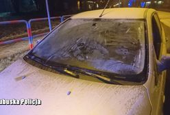 Jechał z głową wystawioną przez okno. "Szkoda czasu na odśnieżanie"