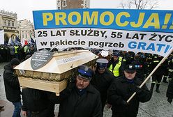 Policjanci protestują