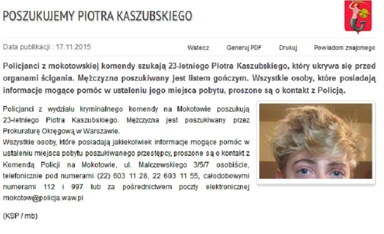Źródło Policja.pl