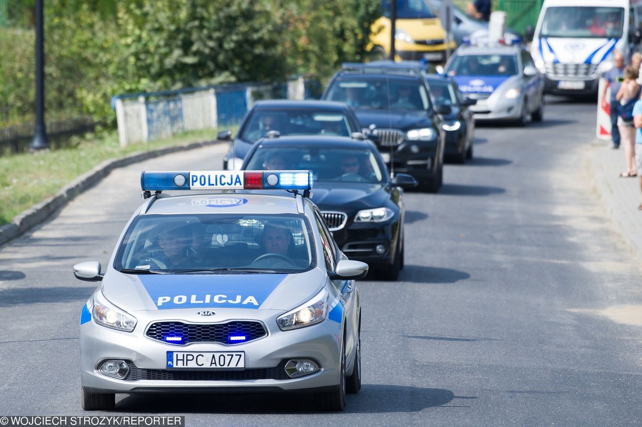 Kolizja SOP w Warszawie. Kierowca potrącił rowerzystkę