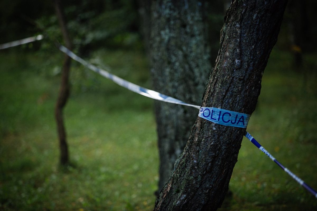 Tragiczny wypadek w Brudzewicach. 18-latek wjechał w drzewo