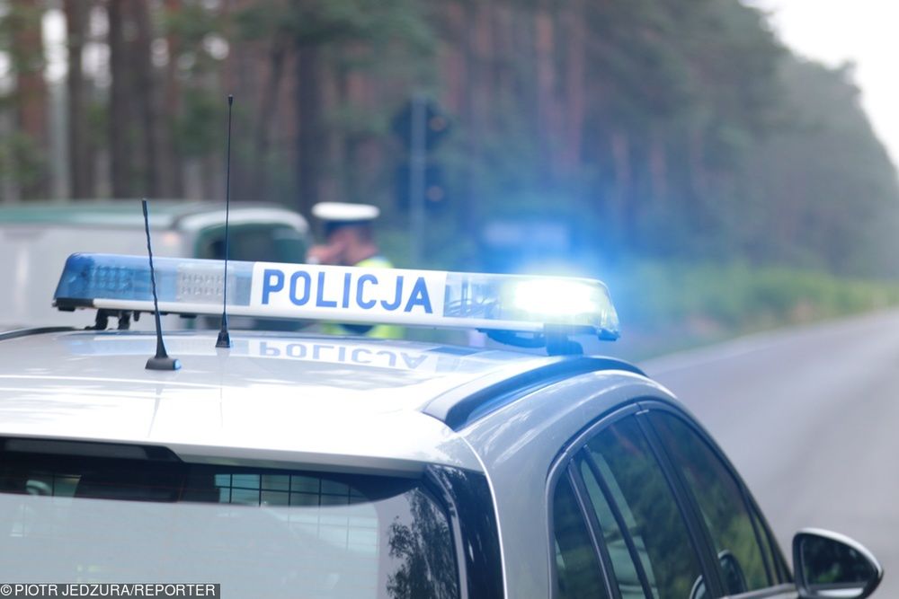 Kraków. Kierowcę użądlił owad. Policjant uratował mężczyznę i jego córkę