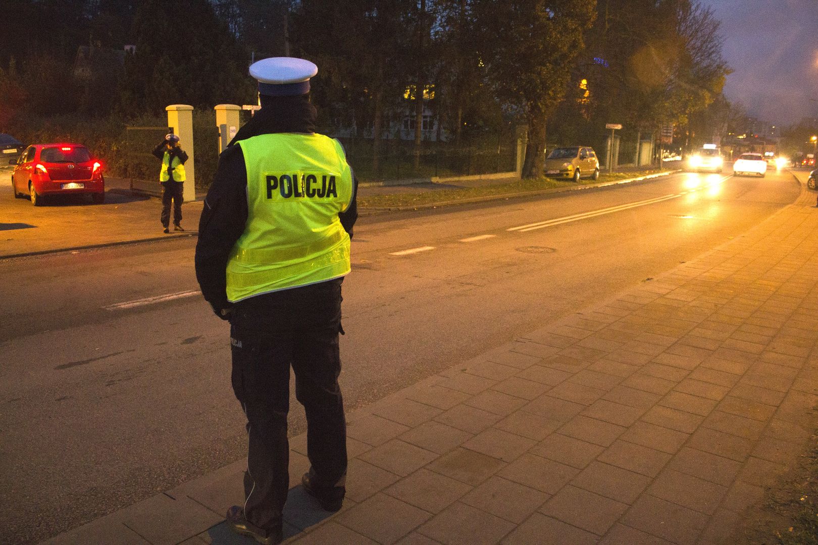 Krosno (Podkarpackie). Dramat kierowcy dostrzegli policjanci z drogówki