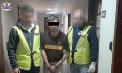 Włamał się do kiosku. Zapomniał, że zostawia ślady na śniegu