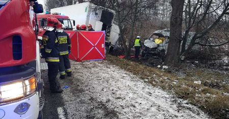 Śmierć kierowcy na DK 79. Utrudnienia na trasie