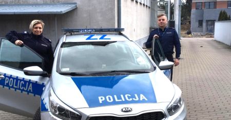 Góra Kalwaria. Wnuczka uratowała swoją babcię. Pomogła policji znaleźć wychłodzoną kobietę