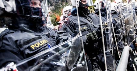 O włos od ataku w stolicy Austrii