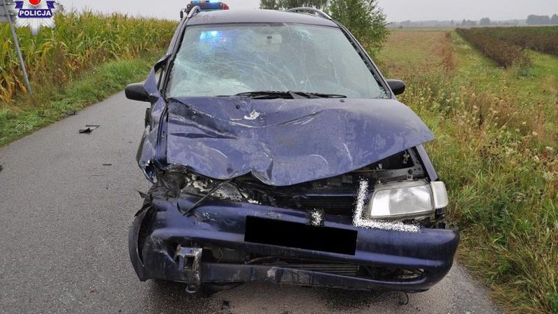 Wypadek w Polubiczach Wiejskich Drugich