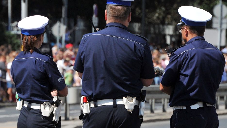 Katowice. Policja zabezpieczała defiladę (zdjęcie ilustracyjne)