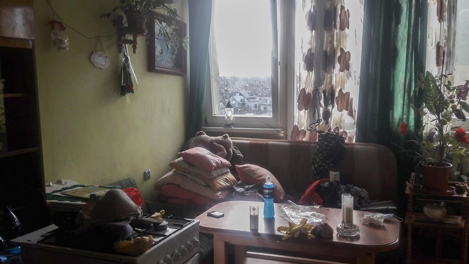 Mieszkanie, w którym doszło do zbrodni