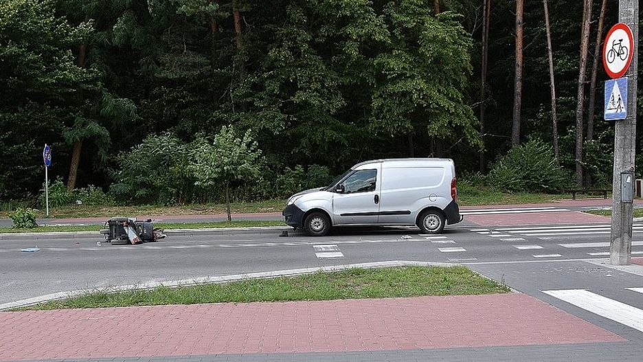 Wypadek. Śmierć 82-latka.