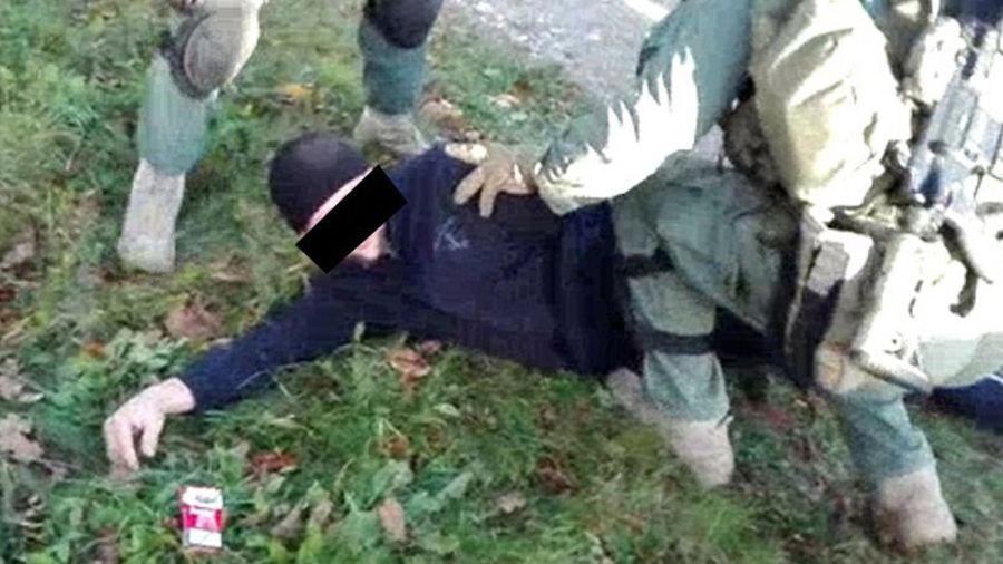 Zatrzymanie jednego z członków gangu