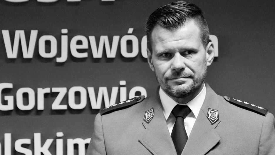 Szef lubuskich antyterrorystów Adam Pawlak zmarł w czerwcu br.