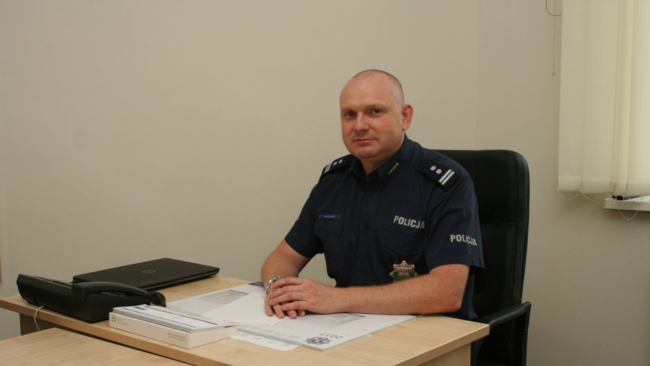 Odwołany komendant policji Przemysław Mielczarek