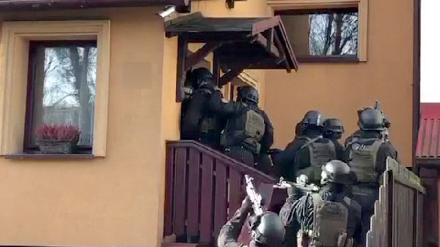 Policja już schwytała sprawców.