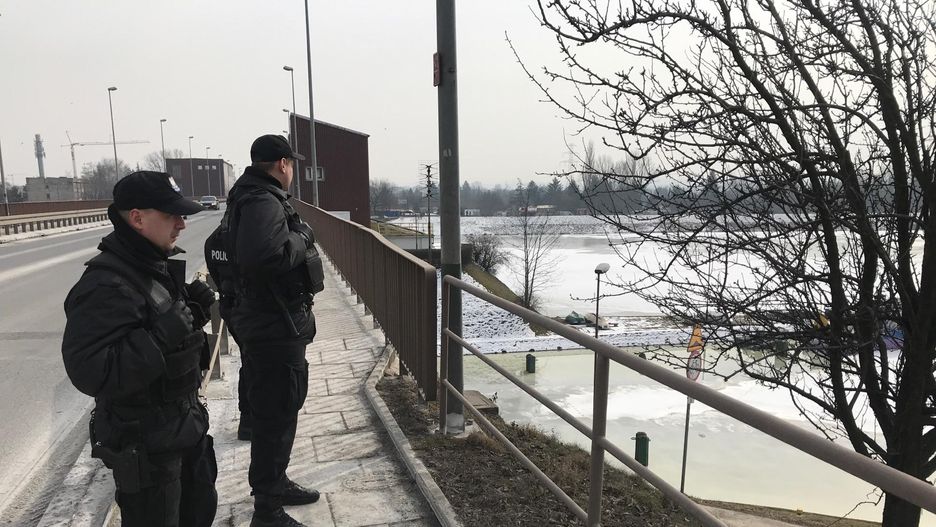 Rejon Dąbia, gdzie znaleziono ciało ok. 30-letniego mężczyzny