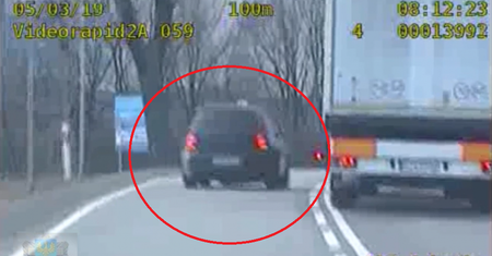 Prudnik: policyjny pościg. Pirat drogowy jechał 170 km/h