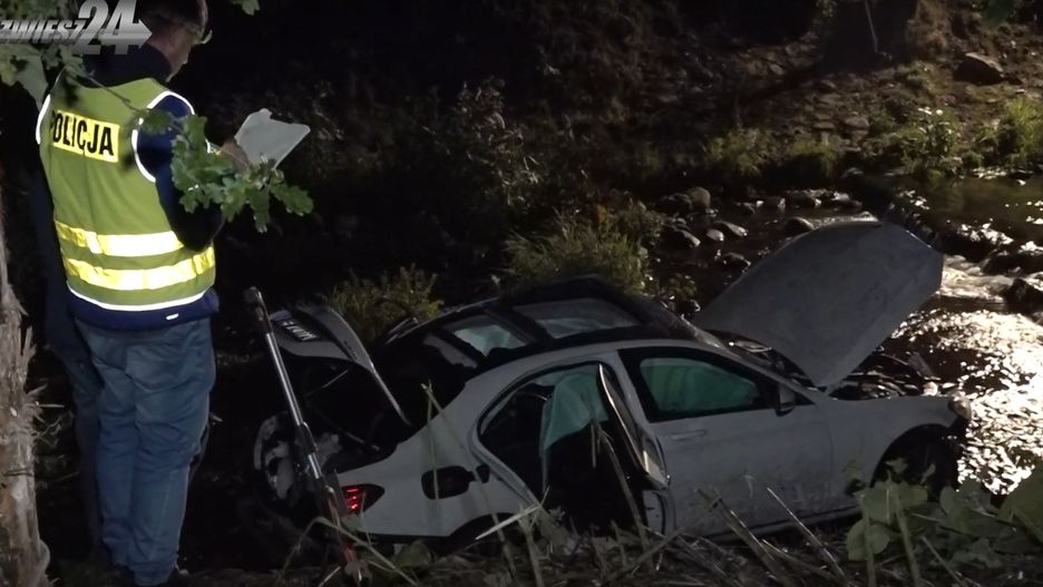 Tragedia w Miłkowie. Nie żyje kierowca z Niemiec