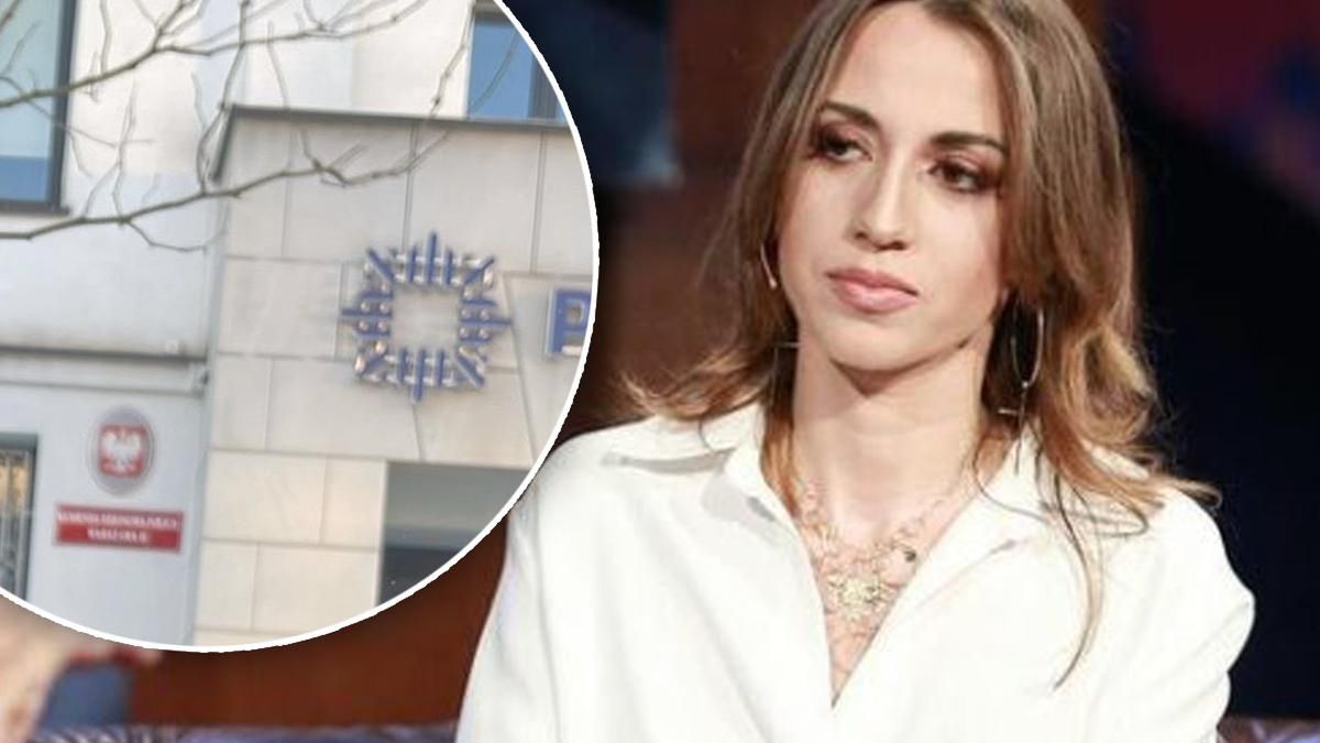 Marianna Schreiber na komisariacie policji