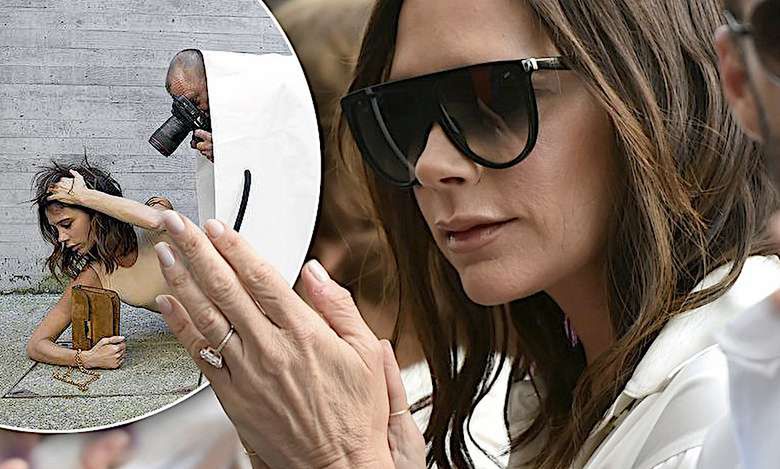 Victoria Beckham parodia reklamy