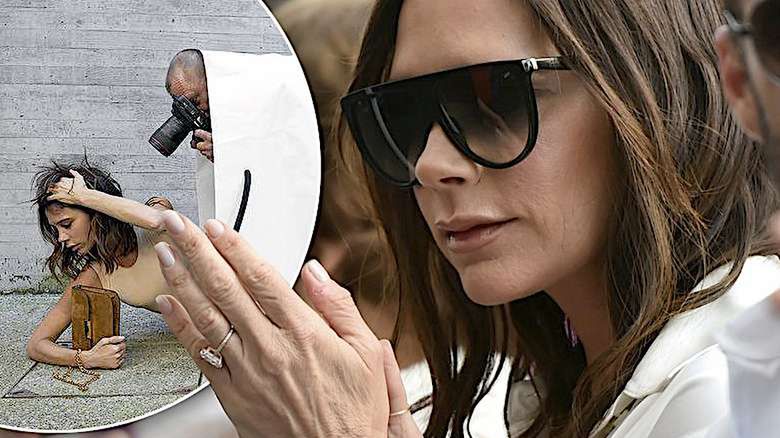 Vctoria Beckham parodia reklamy