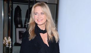 Grażyna Torbicka błysnęła dekoltem. Trudno było od niej oderwać wzrok