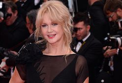 Grażyna Torbicka w mini na premierze filmu "Solid Gold"