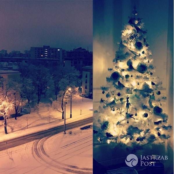 Kasia Cerekwicka pokazała swoją choinkę