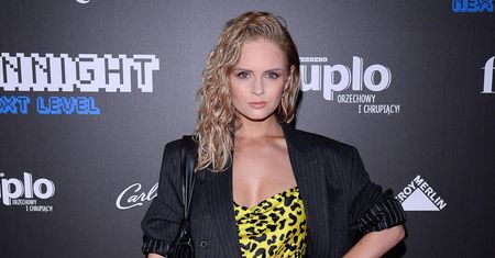 Olga Kalicka na Flesz Fashion Night. Postawiła na zmysłowy deseń