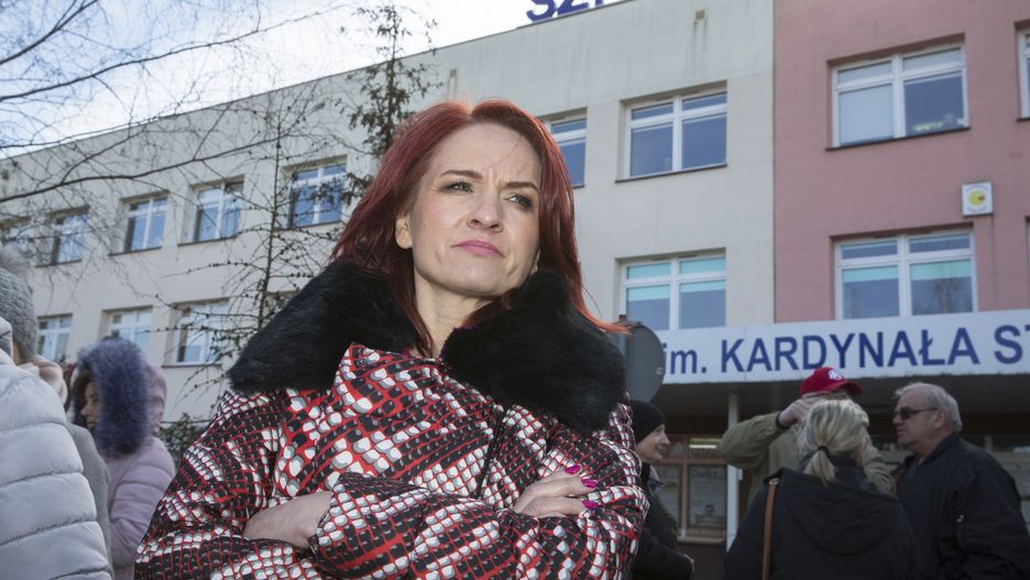 Koronawirus w Polsce. Bernadeta Krynicka nie była zwolenniczką przekształcenia szpitala w Łomży