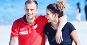 Kamil Grosicki chwali się żoną. Odpowiada, czy zagraża Annie Lewandowskiej