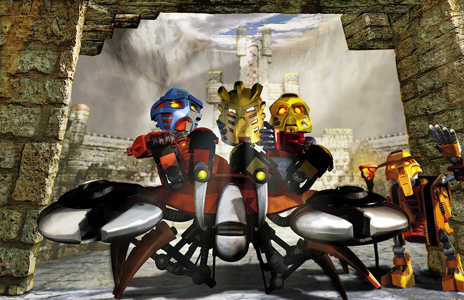 Kadr z filmu "Lego Bionicle: Maska światła" 
