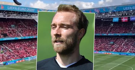 Christian Eriksen stracił przytomność podczas meczu z Finlandią. Poruszający gest kibiców obu drużyn
