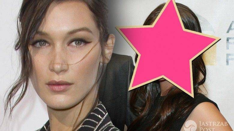 bella hadid przed operacją plastyczną nosa