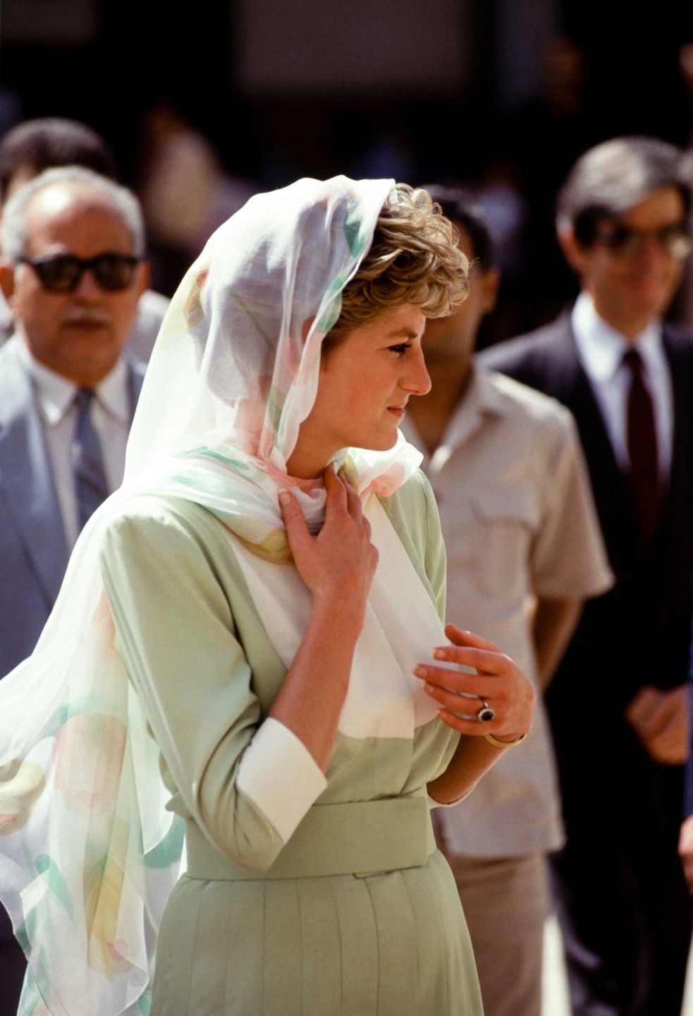 Księżna Diana w Hidżabie – Pakistan, 1996