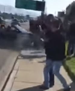 Porsche wjechało w tłum ludzi. 11 osób rannych