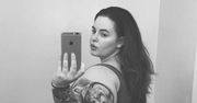 Słynna modelka plus size Tess Holliday w bieliźnie