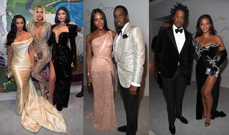 Tłum gwiazd na 50. urodzinach P.Diddy'ego: Kardashianki, Beyonce i Jay-Z, Naomi Campbell... (ZDJĘCIA)