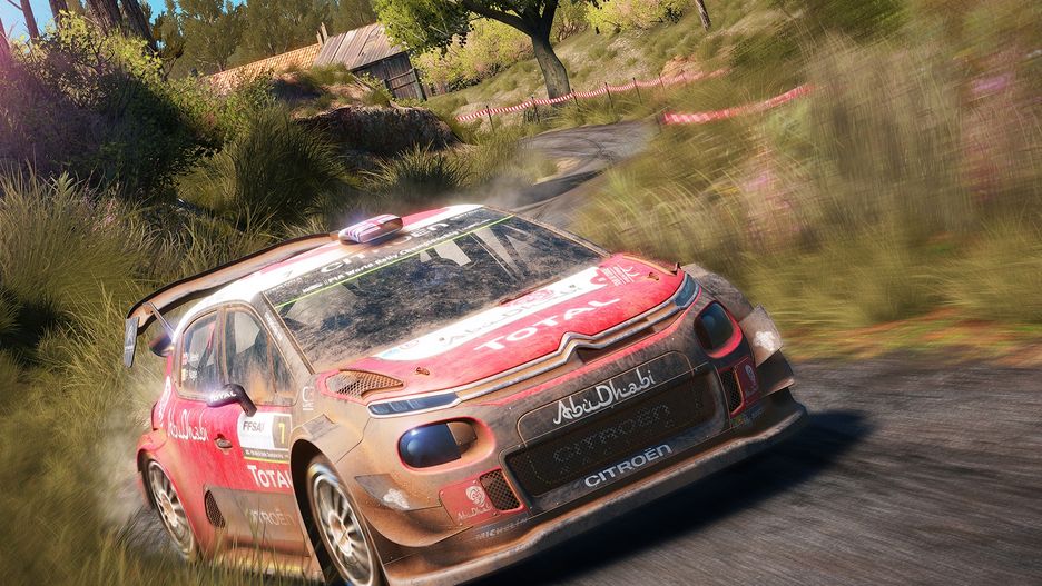 Screen z gry "WRC7"