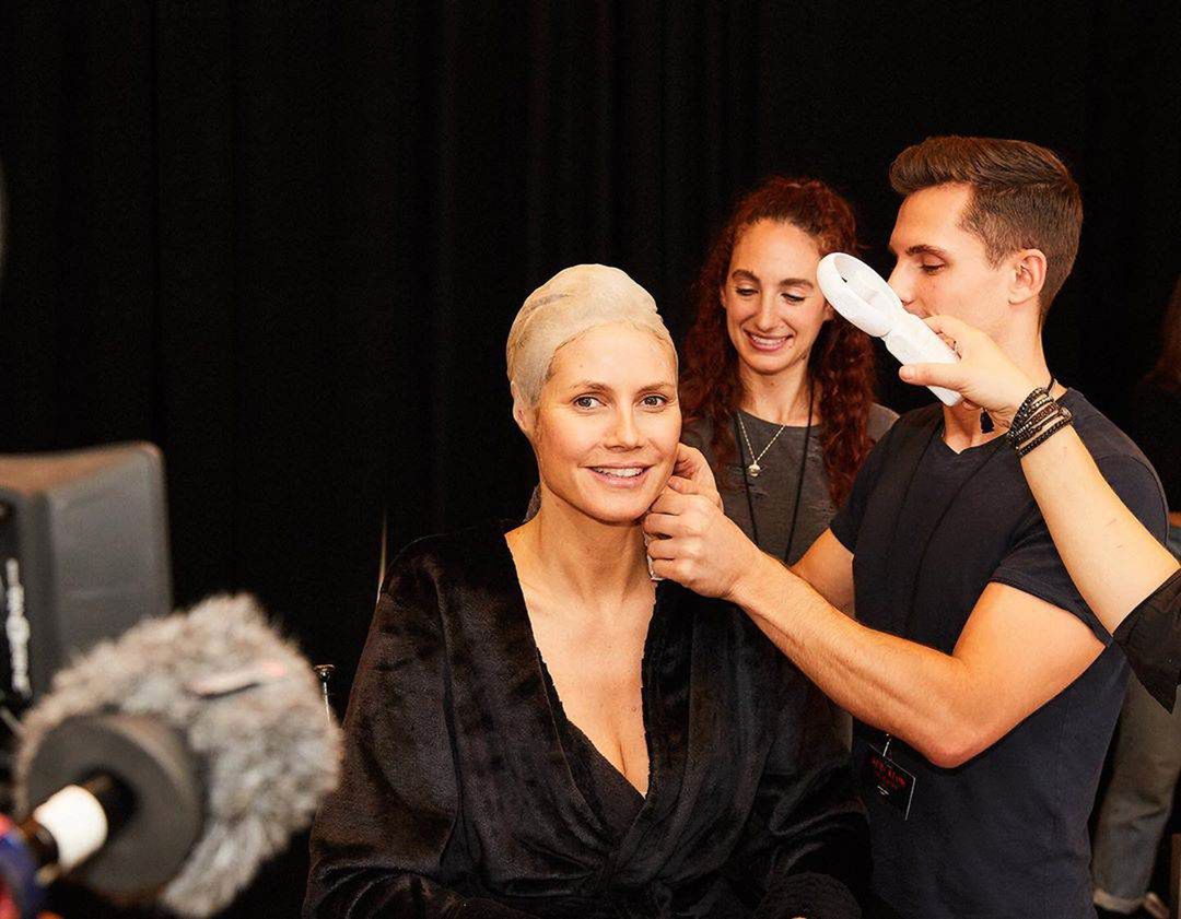 Heidi Klum, przemiana - Halloween 2019