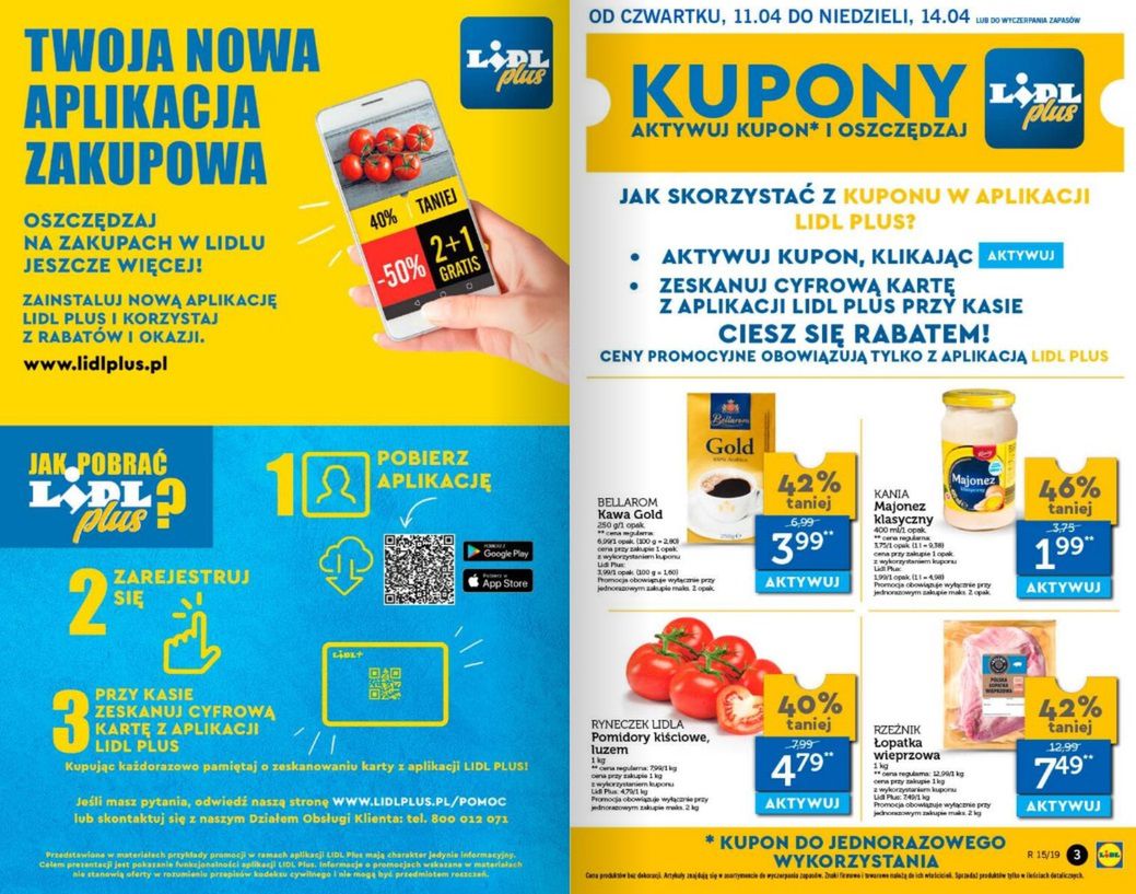 Lidl - gazetka promocyjna (11-14.04) 