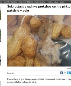 Martwa mysz w orzechach z litewskiego Lidla. Rodzina, która je kupiła, w szoku