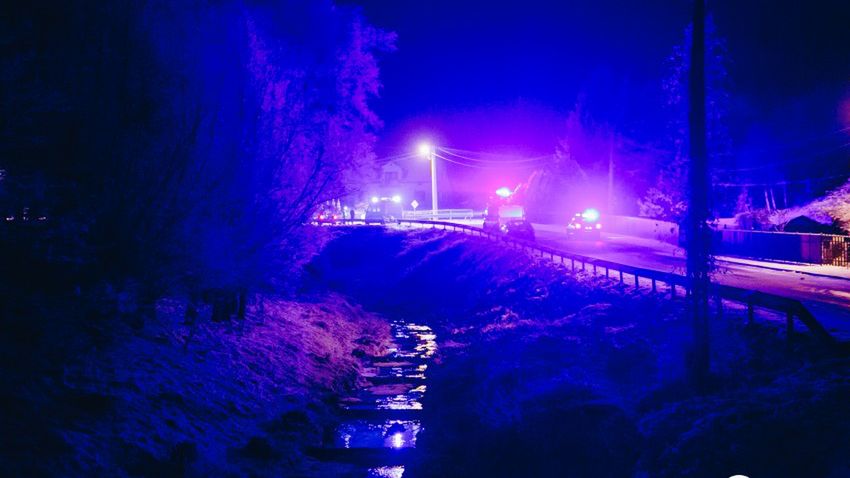 Sprawca wypadku uciekł z miejsca zdarzenia
