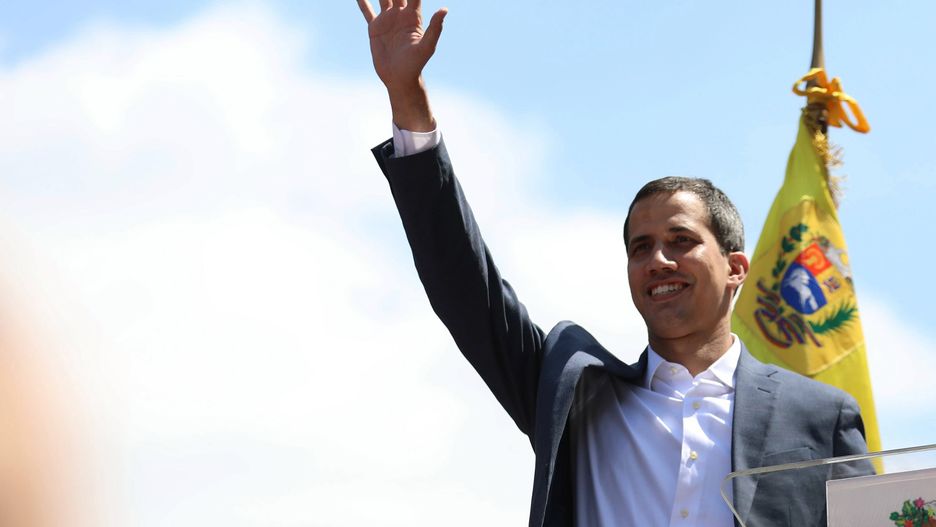 Juana Guaido, przewodniczący Zgromadzenia Narodowego Wenezueli