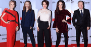 Kreacje gwiazd na premierze filmu "Powidoki": Maja Ostaszewska, Agata Buzek, Agnieszka Grochowska, Kasia Figura i inni