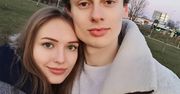 Rozanielony Dawid Woskanian z dziewczyną. Pierwszy raz pokazał tak intymne zdjęcia. "Ale słodziutkie"