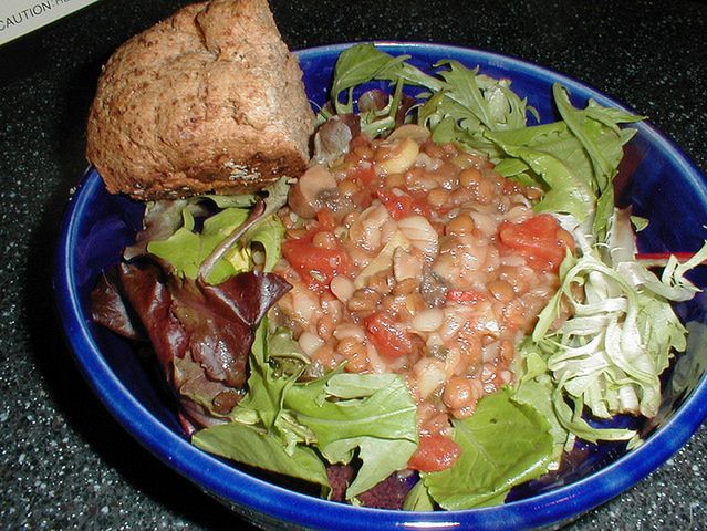 Potrawka z soczewicy i pomidorów po etiopsku