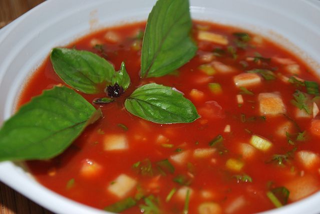 Gazpacho, czyli chłodnik z pomidorów