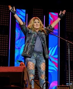 Kozidrak wystąpiła w podartych jeansach i kabaretkach. Publiczność była zachwycona